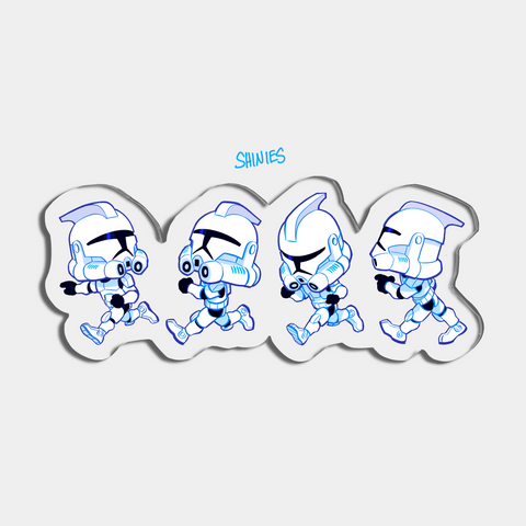 Tiny Trooper Reversible Keychains